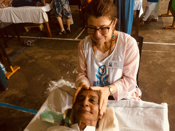 Robin Johnson at Healing Camp India 2018